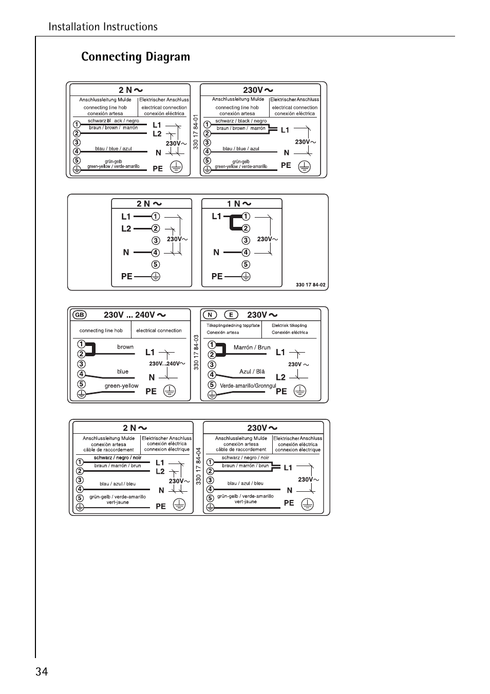 Electrolux C65030K User Manual | Page 34 / 40