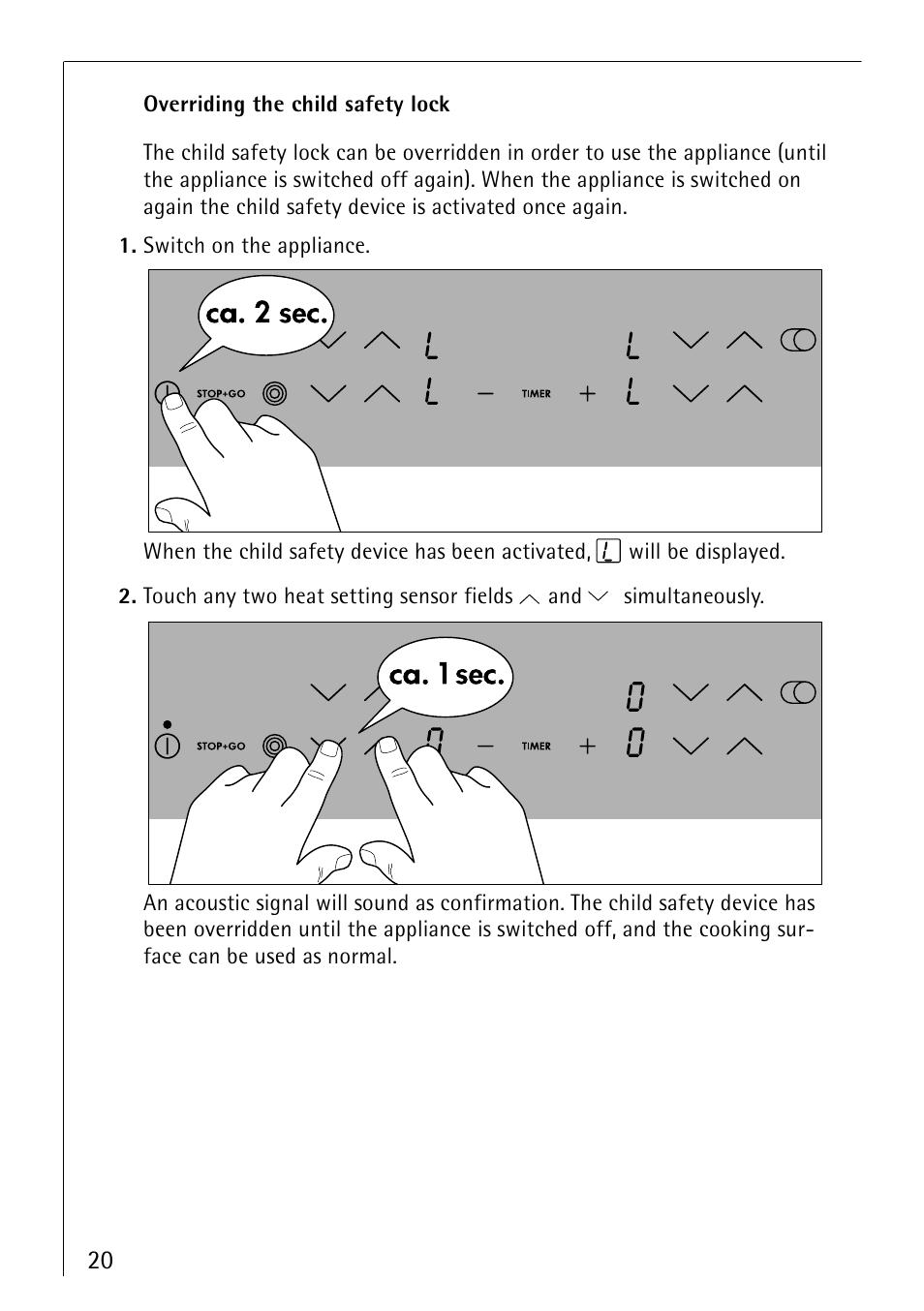 Electrolux 66300KF-an User Manual | Page 20 / 40