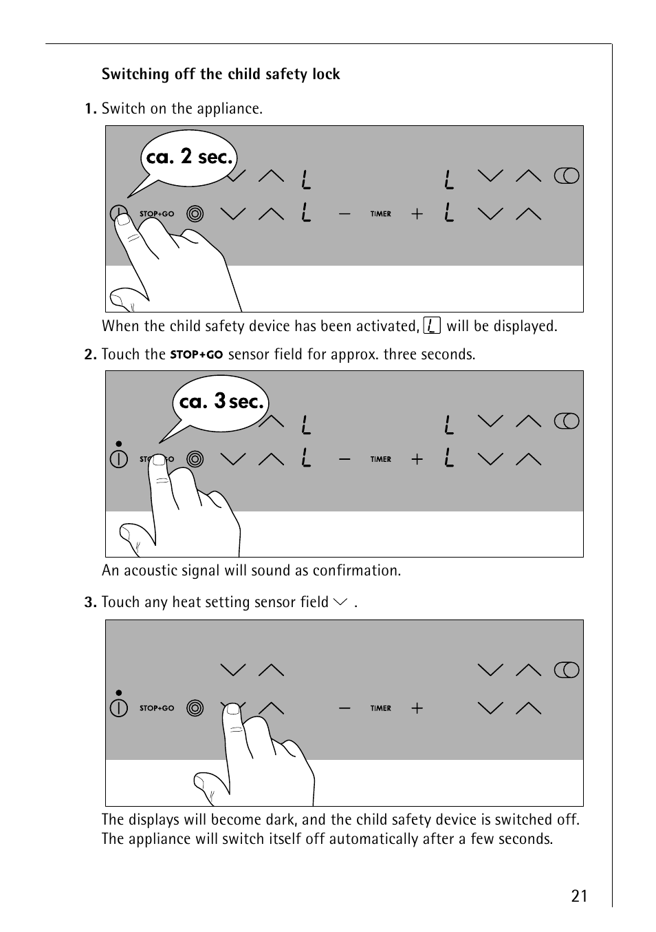 Electrolux 66300KF-an User Manual | Page 21 / 40