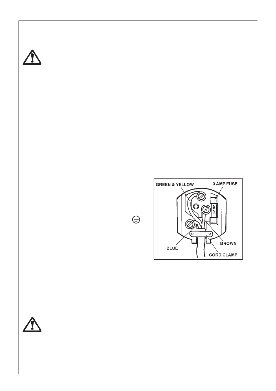 Electrical connections | Electrolux B 99852G User Manual | Page 18 / 28