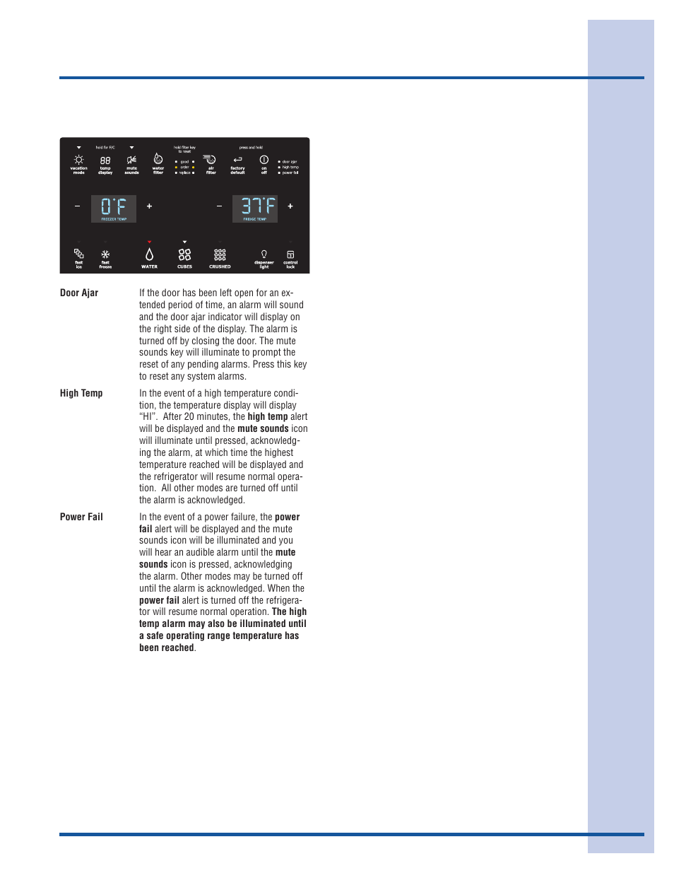 Controls | Electrolux 241868902 User Manual | Page 17 / 41