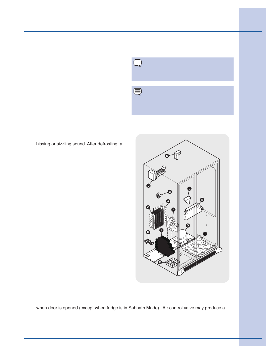 Normal operating sounds & sights, Understanding the sounds you may hear | Electrolux 241868902 User Manual | Page 31 / 41