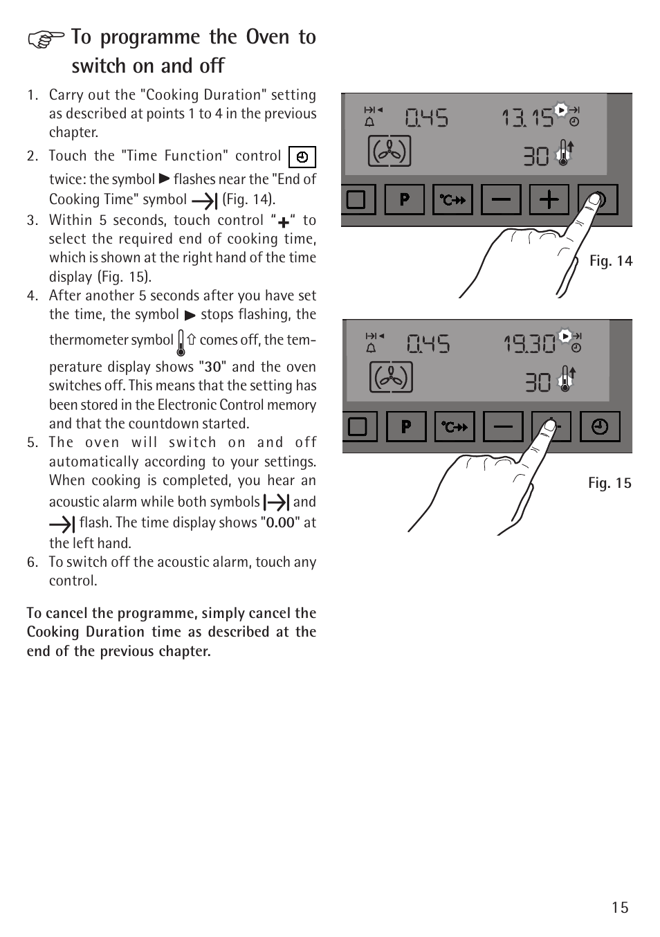 Electrolux B 89092-4 User Manual | Page 15 / 48
