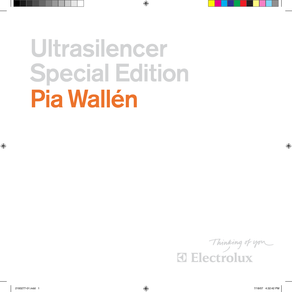 Electrolux Z3300 User Manual | 32 pages