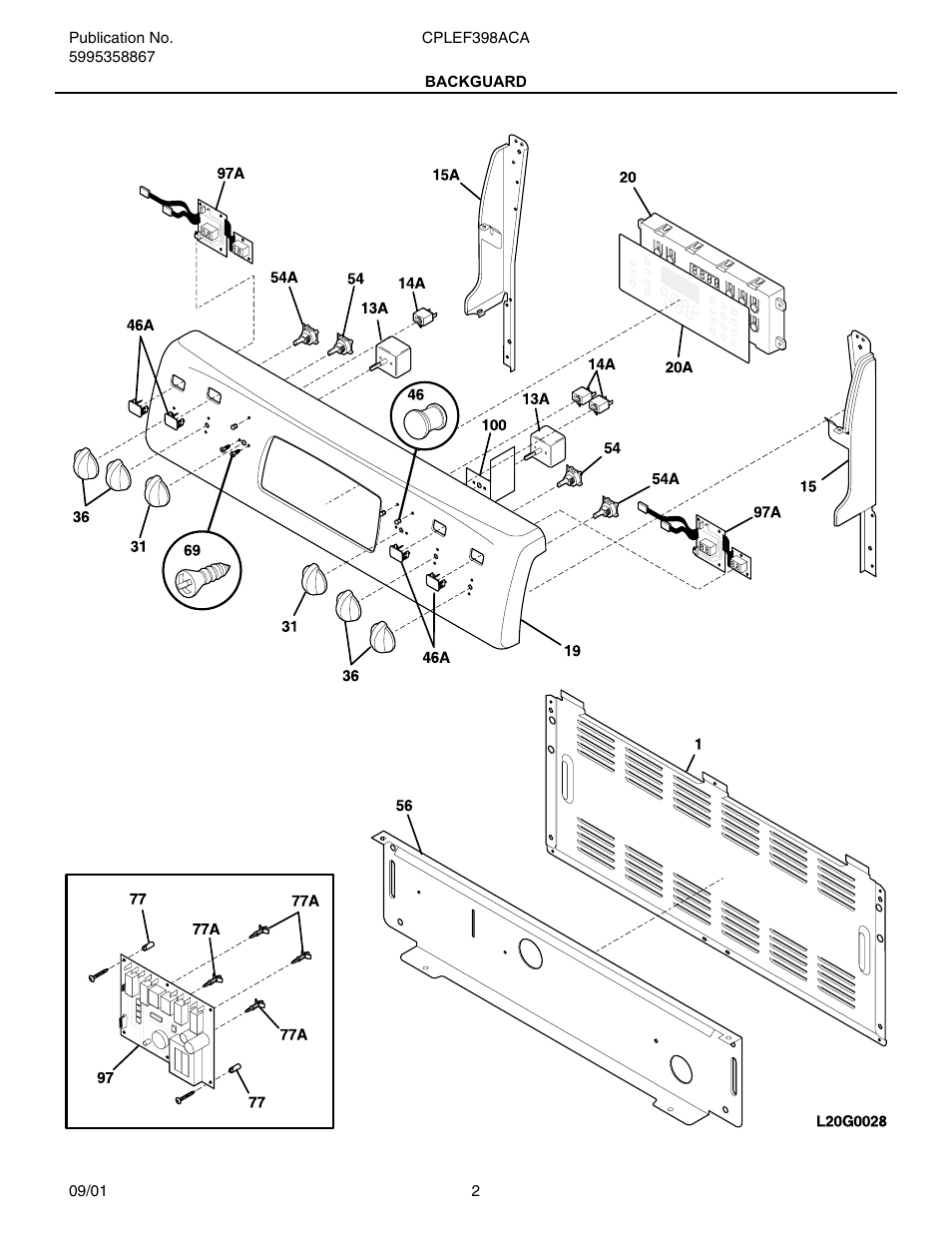 Electrolux FRIGIDAIRE CPLEF398A User Manual | Page 2 / 10