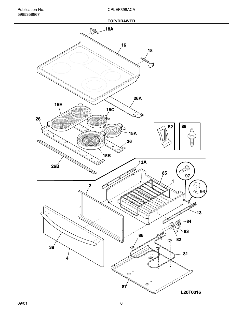 Electrolux FRIGIDAIRE CPLEF398A User Manual | Page 6 / 10