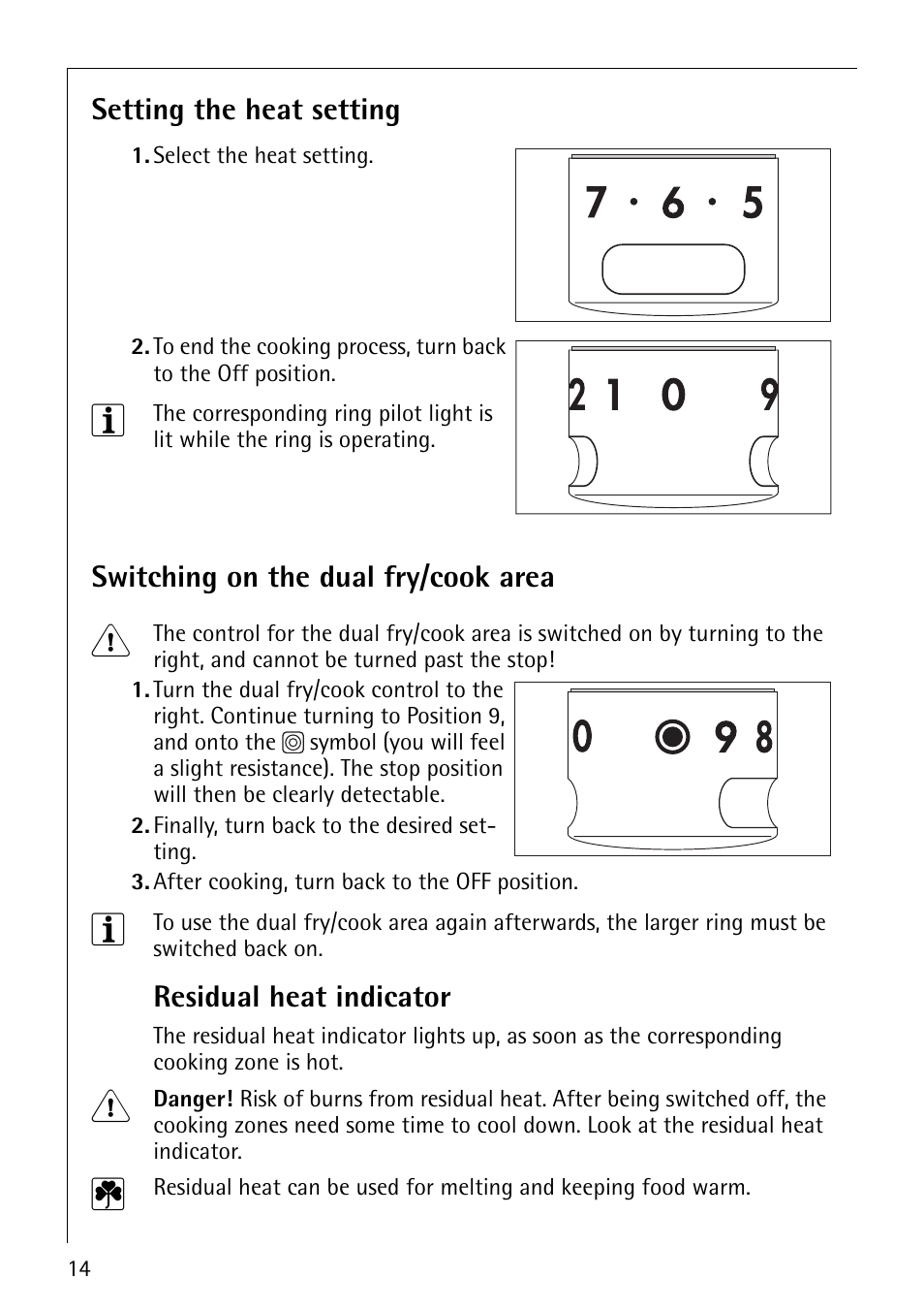 Electrolux 61016VI User Manual | Page 14 / 56