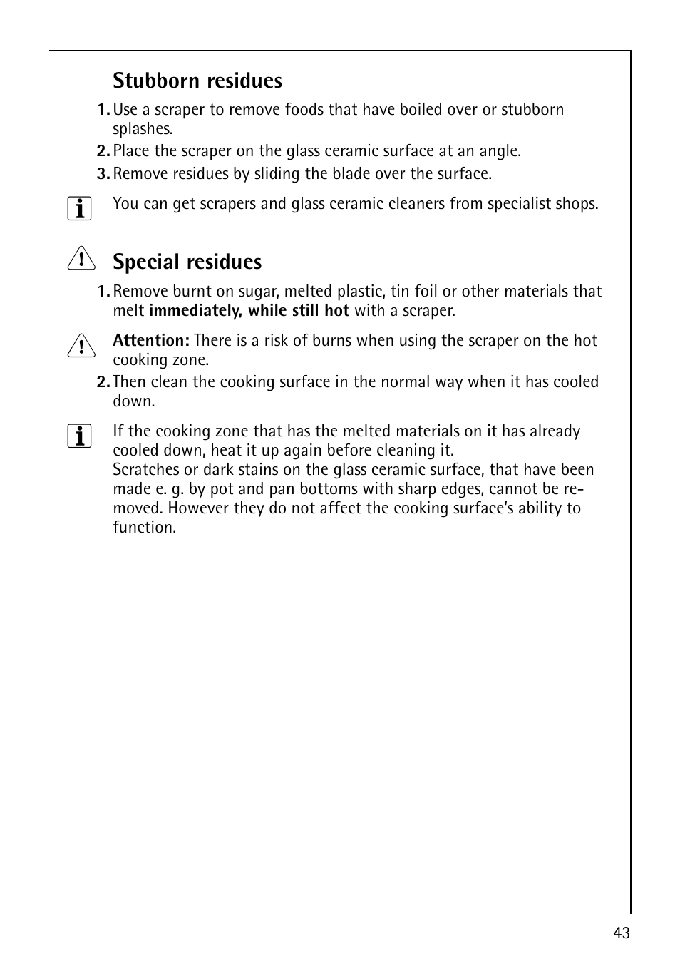 Electrolux 61016VI User Manual | Page 43 / 56