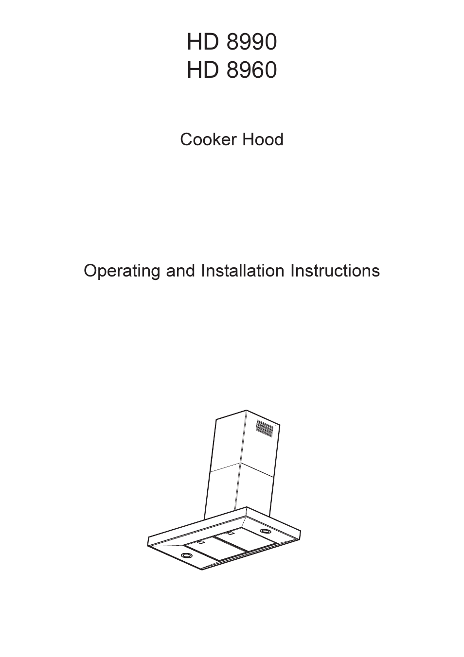 Electrolux HD 8960 User Manual | 20 pages