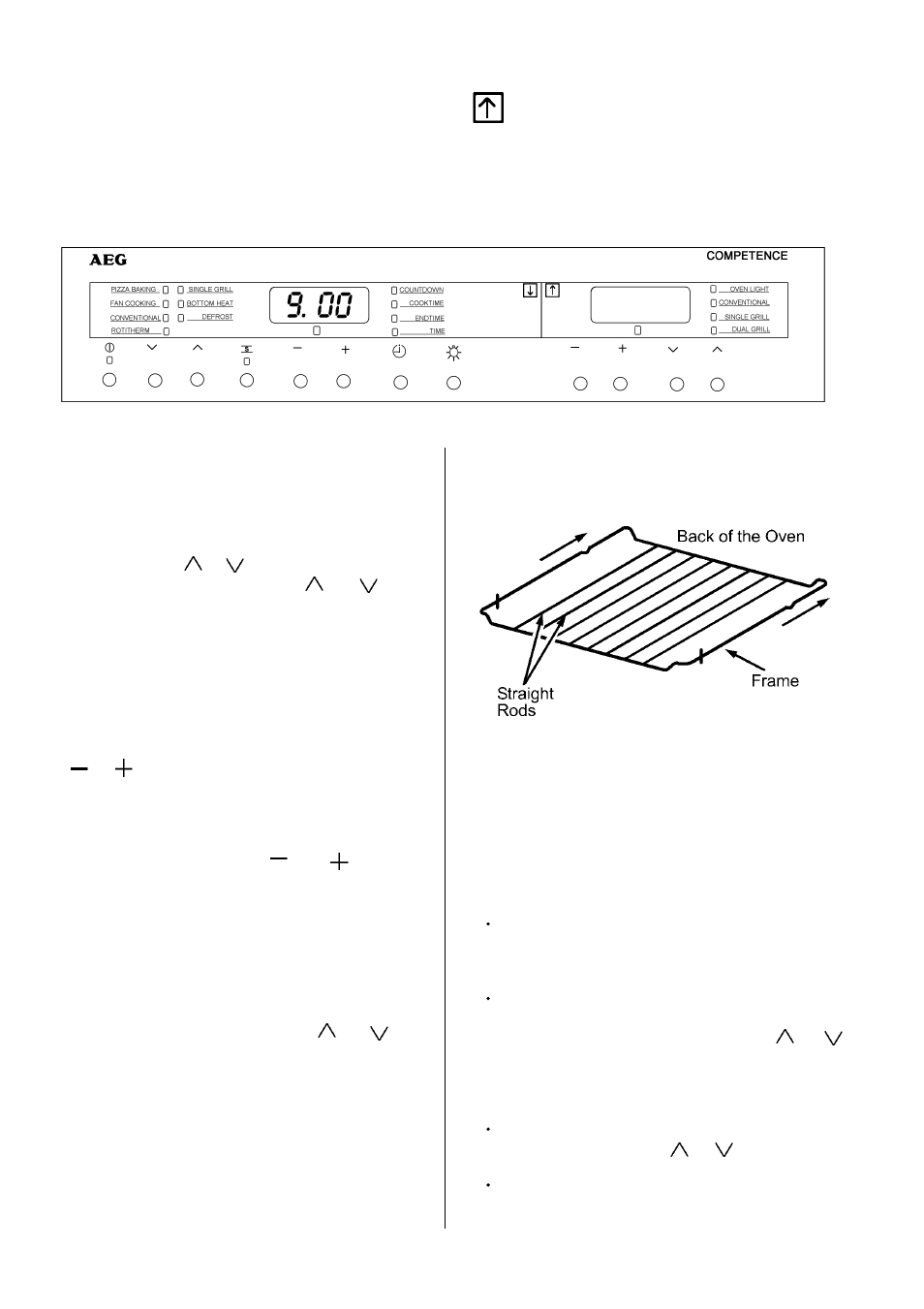 The second oven | Electrolux D8100-1 User Manual | Page 29 / 56