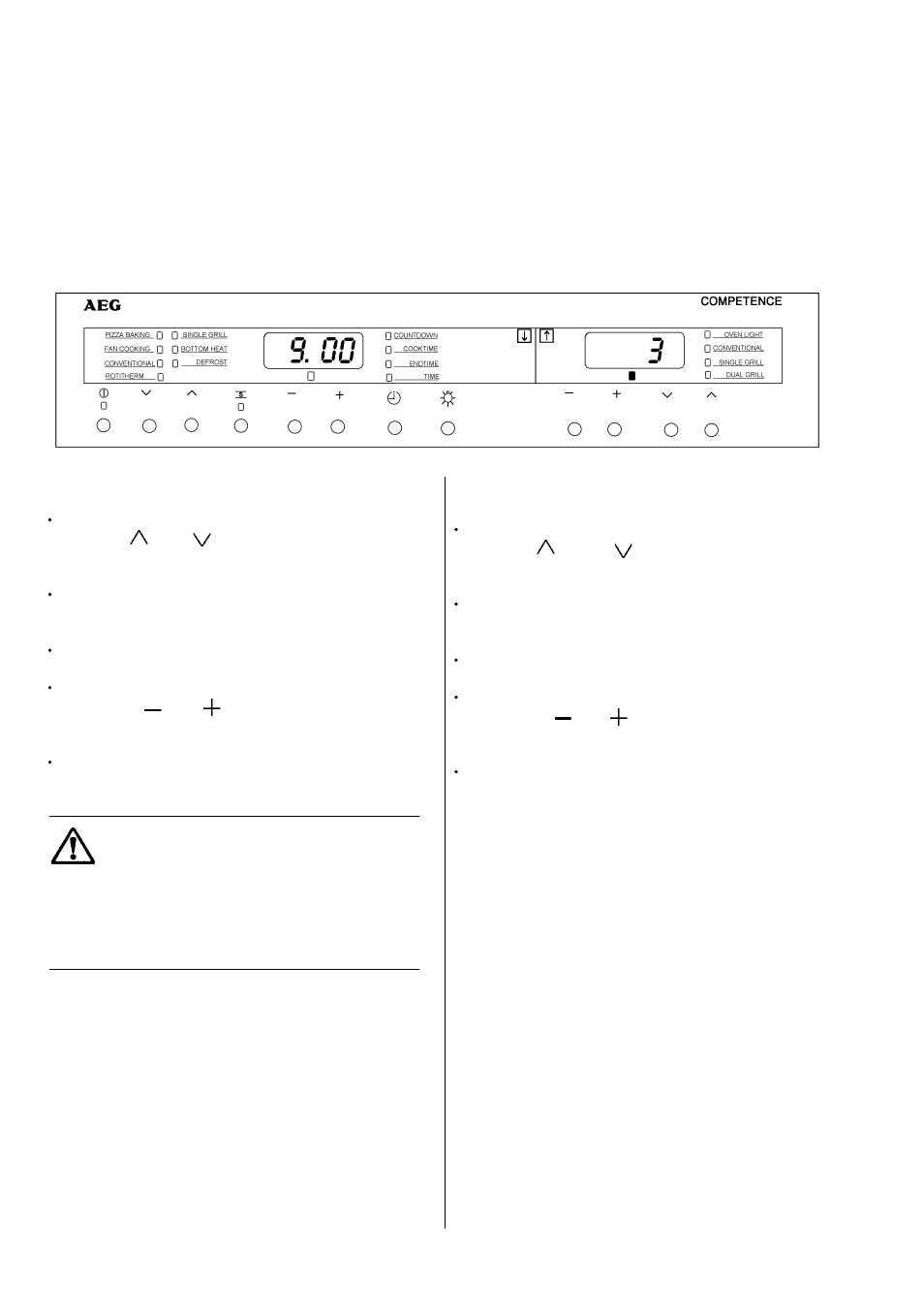 Second oven grill | Electrolux D8100-1 User Manual | Page 33 / 56