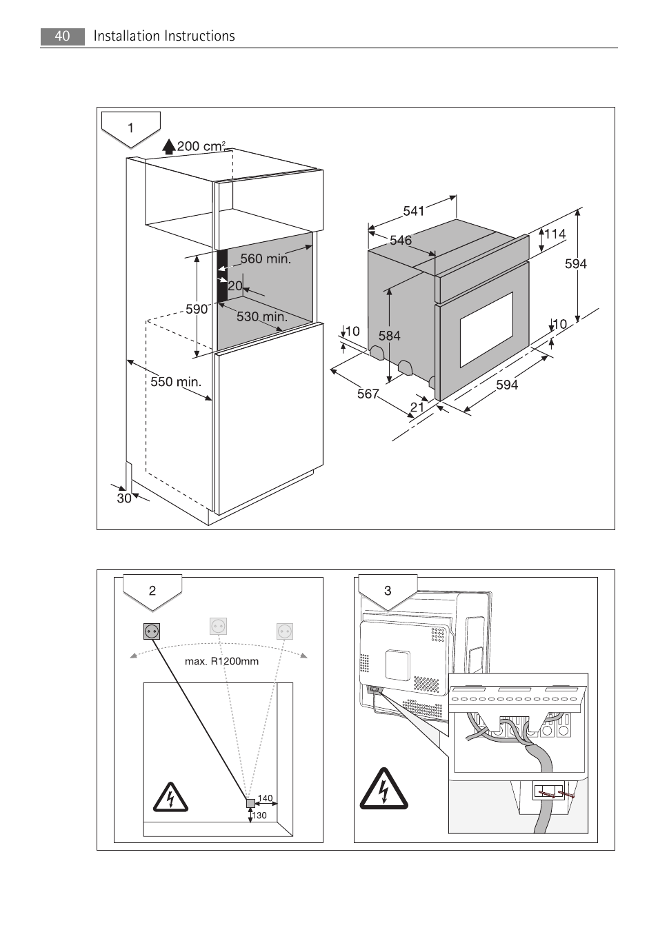 Electrolux B3741-5 User Manual | Page 40 / 48