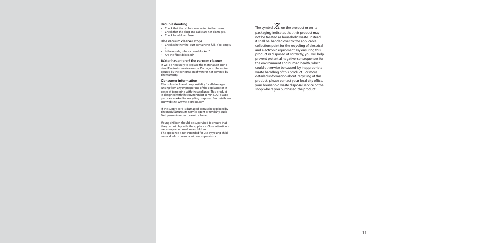 Electrolux CycloneXL User Manual | Page 6 / 7