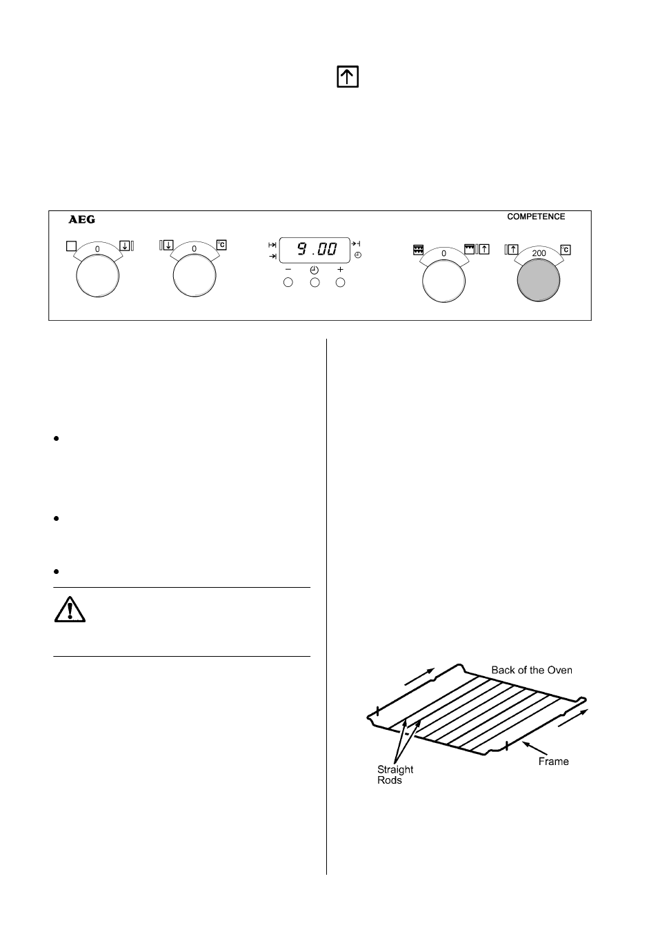 The second oven | Electrolux D4100-1 User Manual | Page 15 / 48