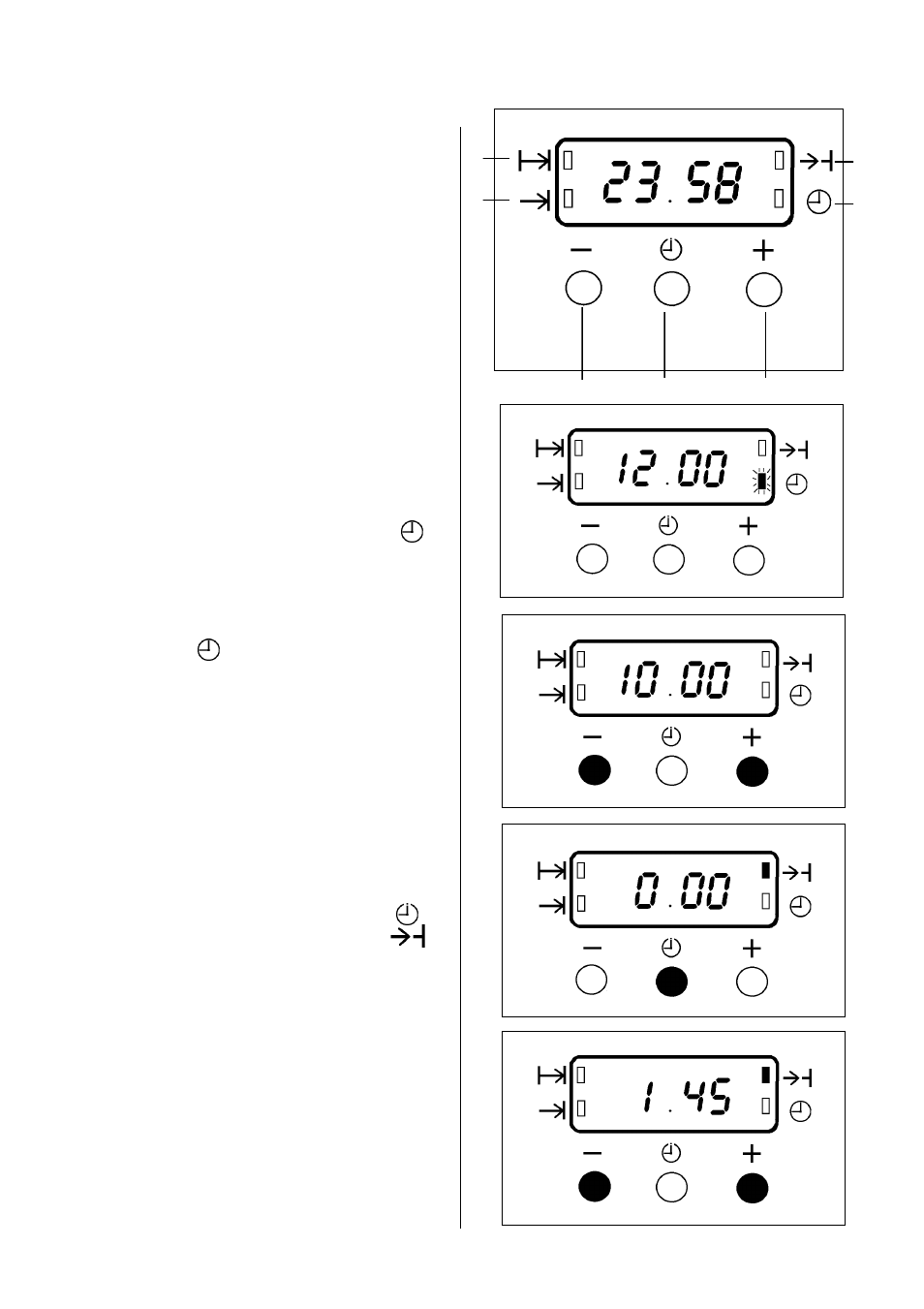 Electronic timer | Electrolux D4100-1 User Manual | Page 8 / 48