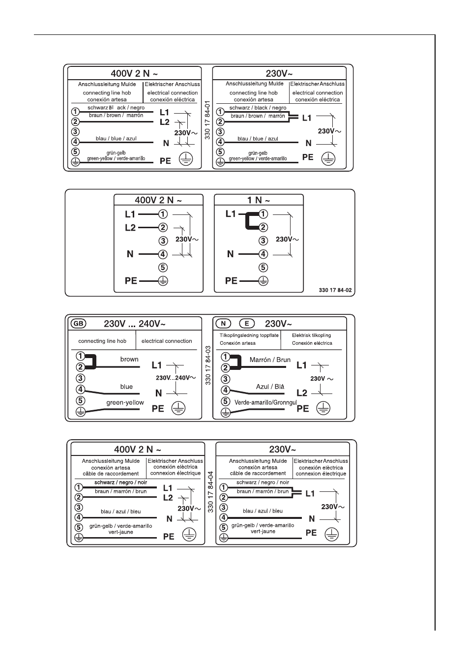 Installation instructions | Electrolux C75301K User Manual | Page 37 / 44