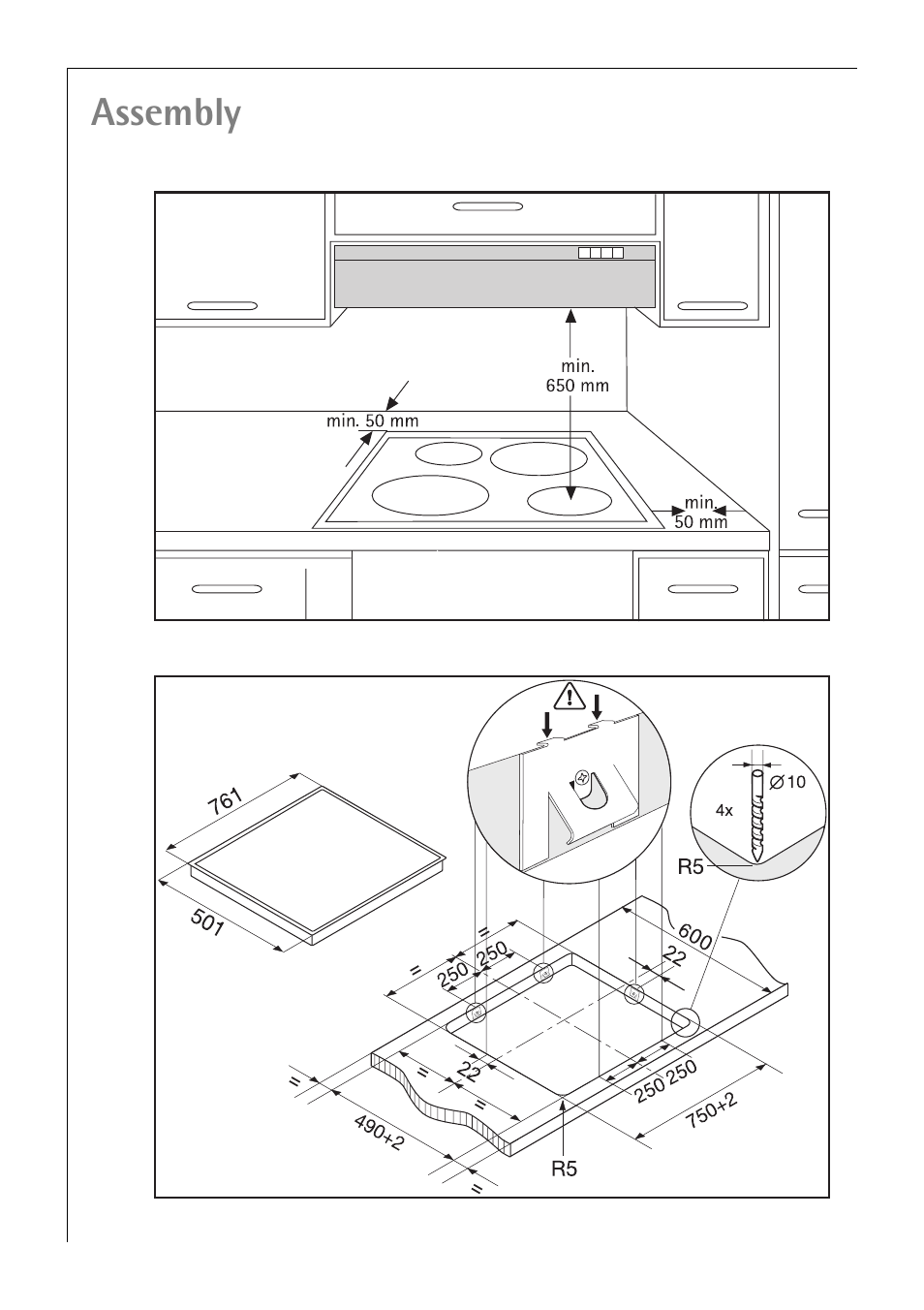 Assembly | Electrolux C75301K User Manual | Page 40 / 44