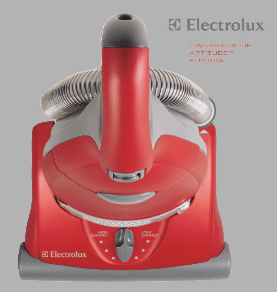 Electrolux EL5010A User Manual | 24 pages