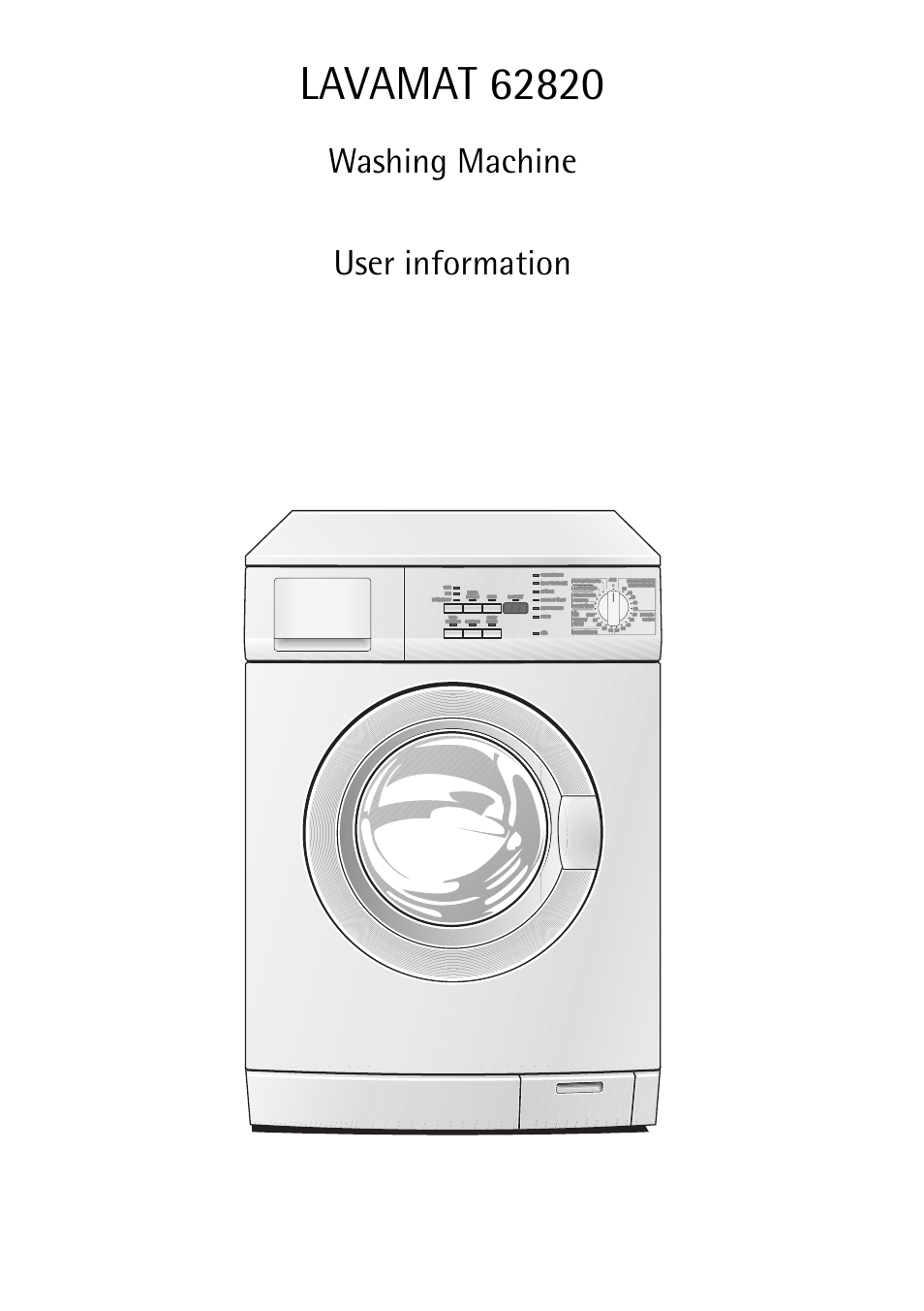 Electrolux LAVAMAT 62820 User Manual | 40 pages