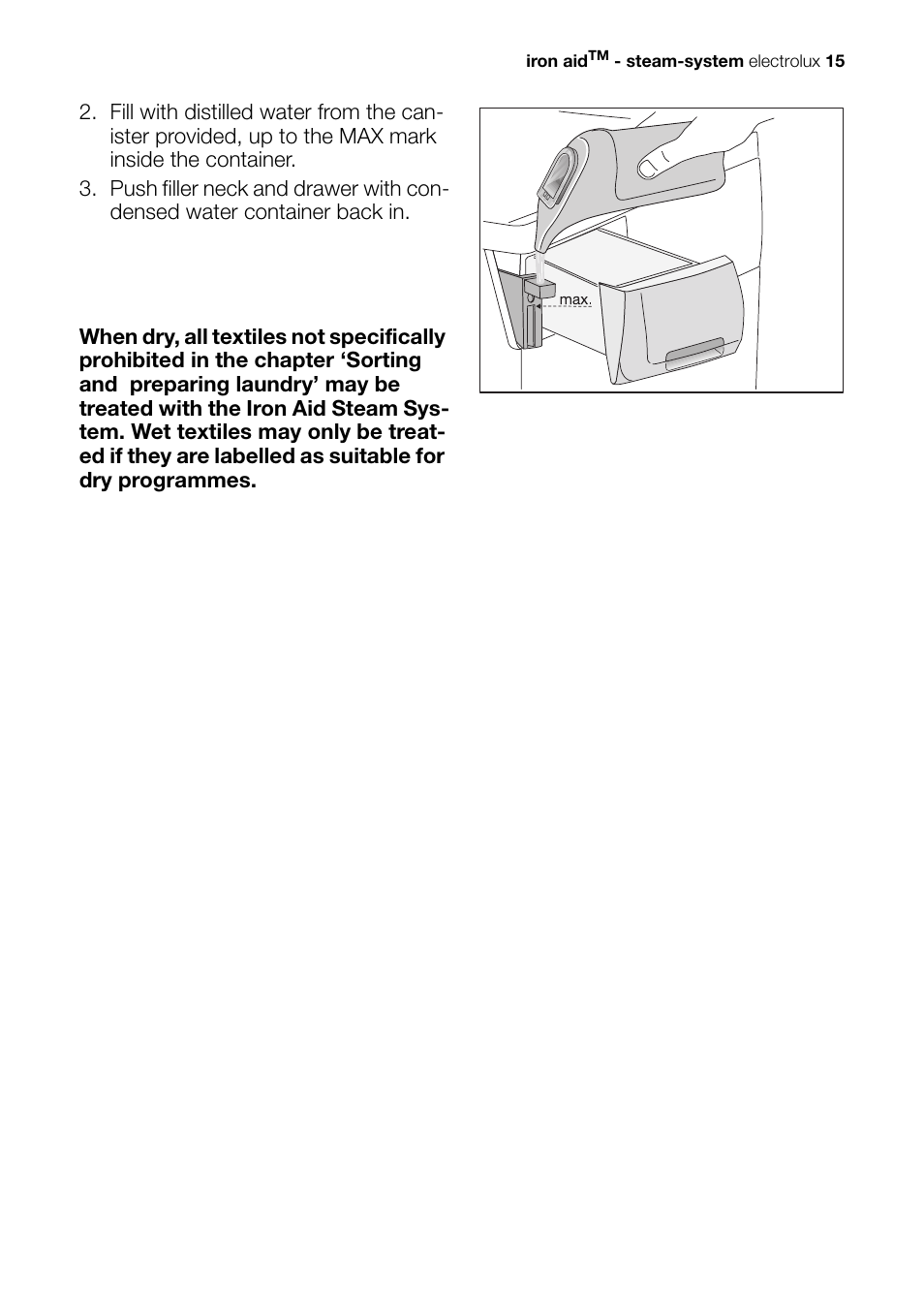 Electrolux EDI 96150 W User Manual | Page 15 / 48