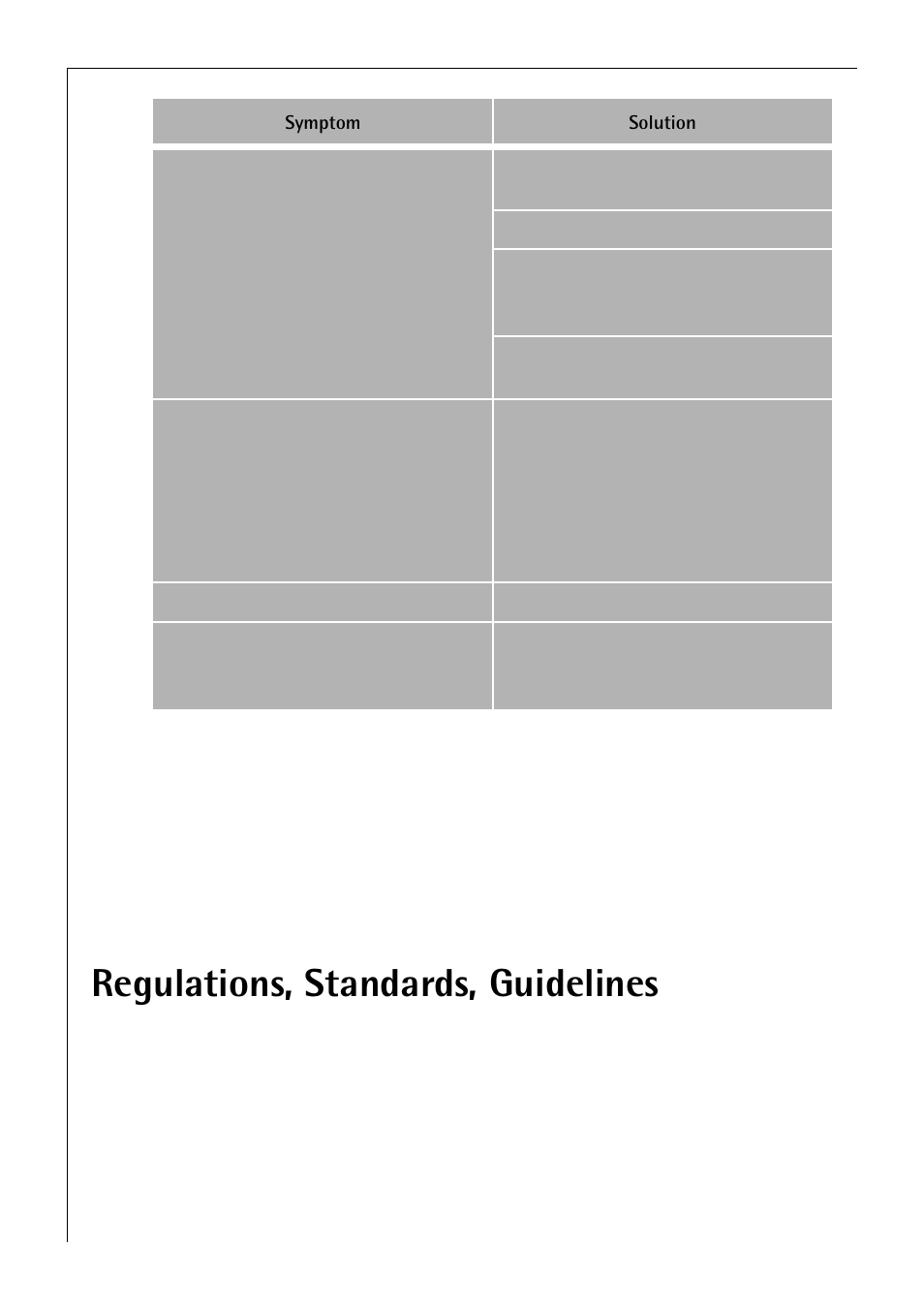 Regulations, standards, guidelines | Electrolux 3985-7 KG User Manual | Page 38 / 44