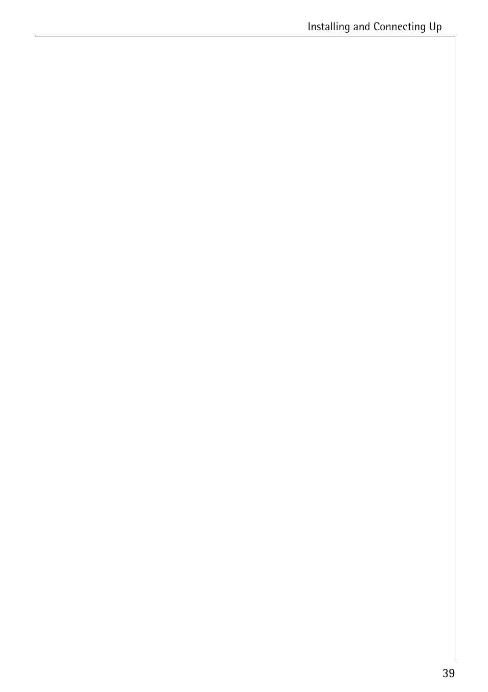Electrolux 65320 K User Manual | Page 39 / 40