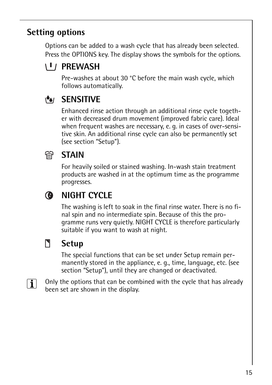 Electrolux 86800 User Manual | Page 15 / 44