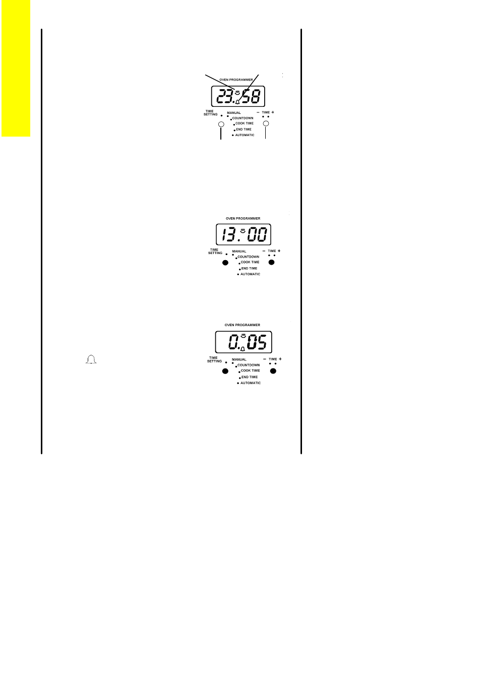 The electronic timer | Electrolux DSIG 456 User Manual | Page 22 / 52