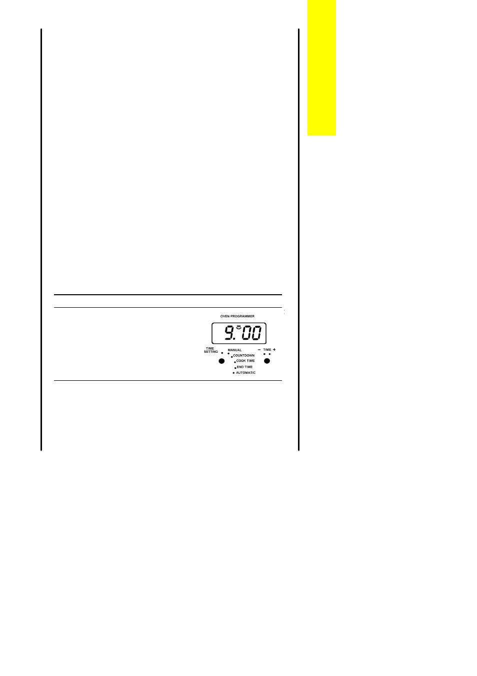 Automatic control, Setting the controls for automatic use | Electrolux DSIG 456 User Manual | Page 23 / 52