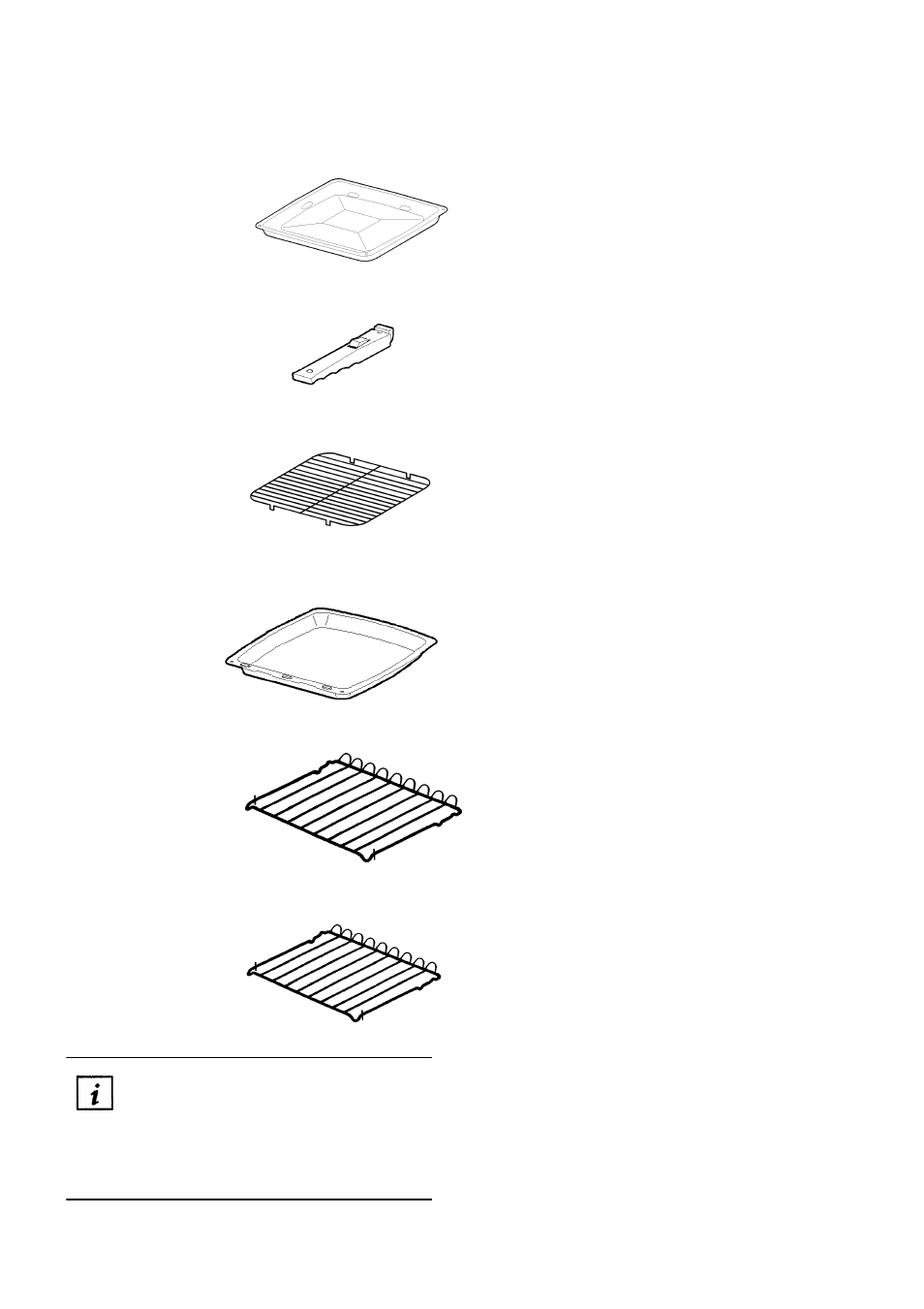 Grill and oven furniture | Electrolux EDB 876 User Manual | Page 9 / 48