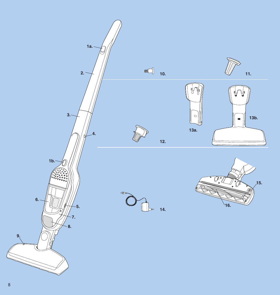 Electrolux EL 1000A User Manual | Page 8 / 16