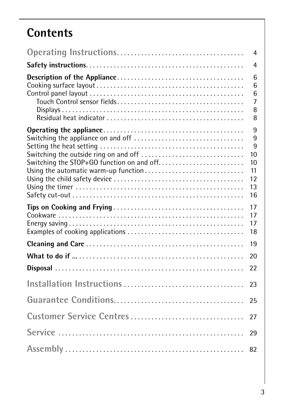 Electrolux 66301K-MN User Manual | Page 3 / 32