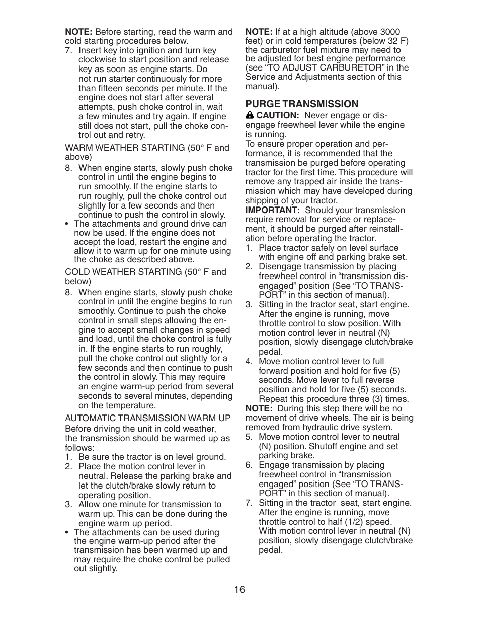 Electrolux AG22H42STA User Manual | Page 16 / 32