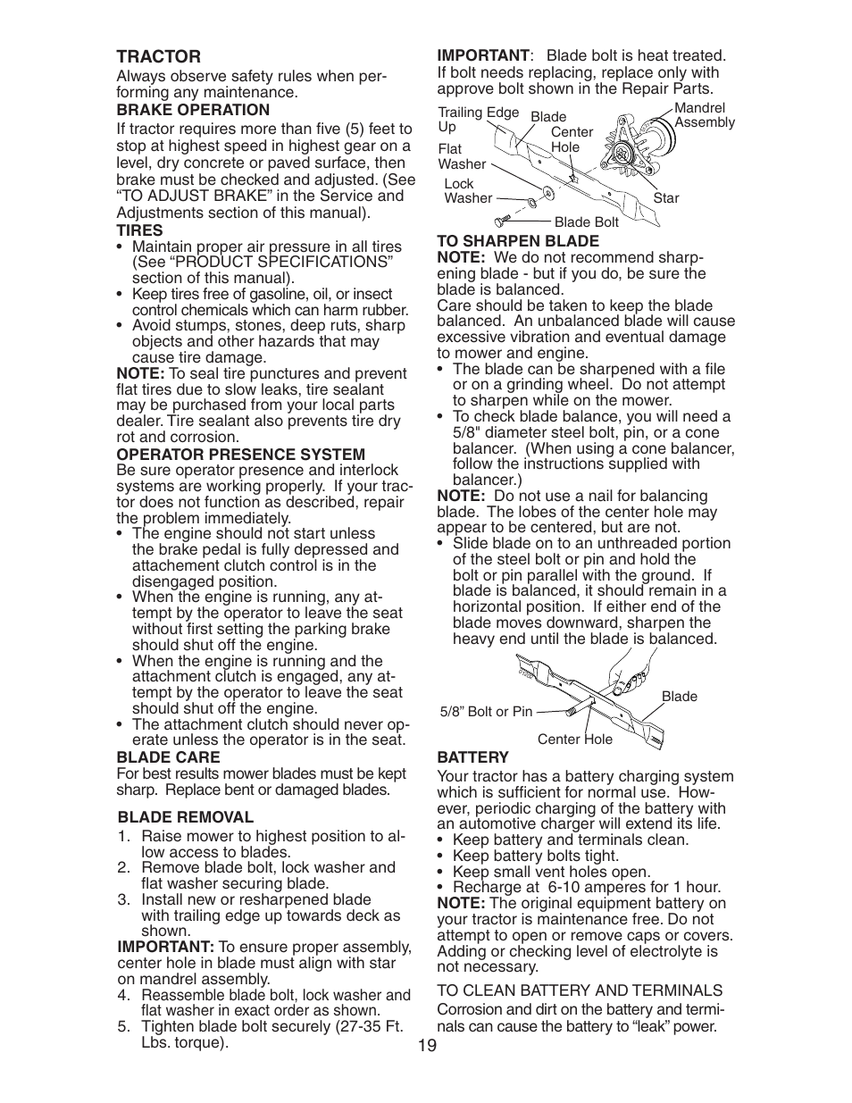 Electrolux AG22H42STA User Manual | Page 19 / 32