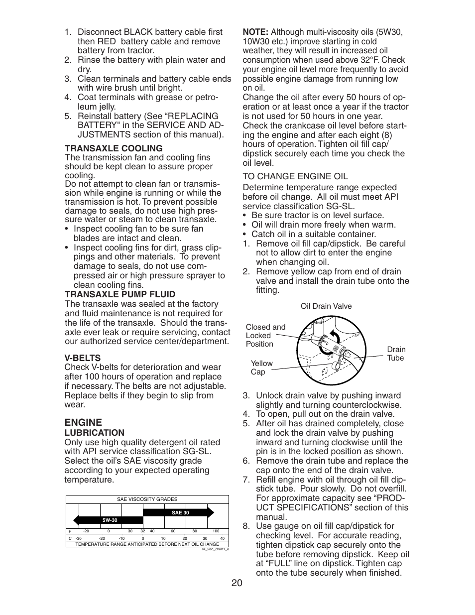 Engine | Electrolux AG22H42STA User Manual | Page 20 / 32