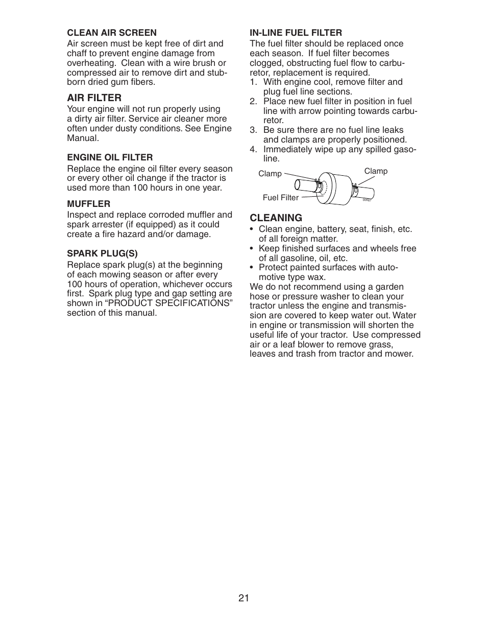 Electrolux AG22H42STA User Manual | Page 21 / 32