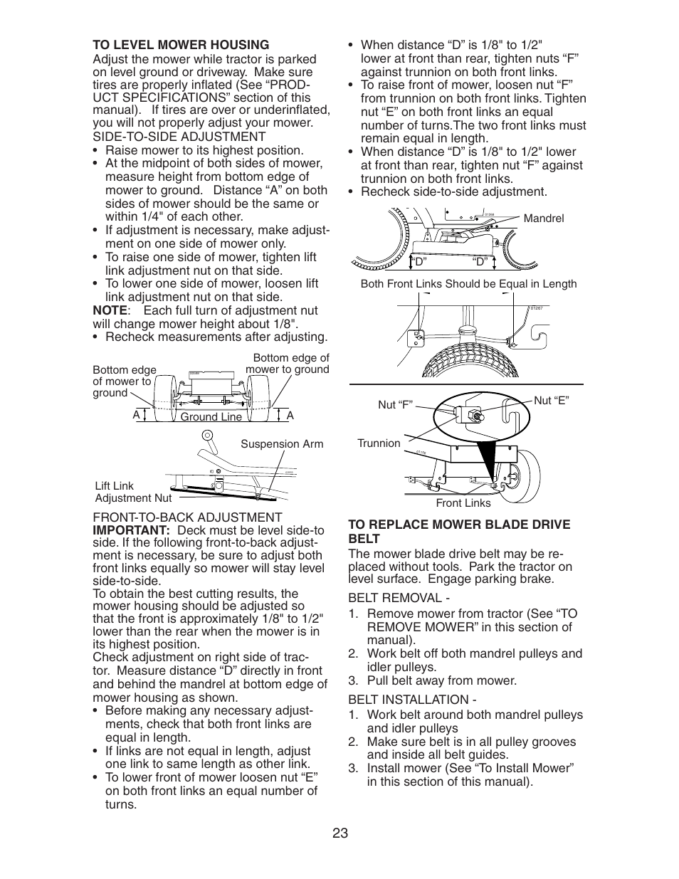 Electrolux AG22H42STA User Manual | Page 23 / 32