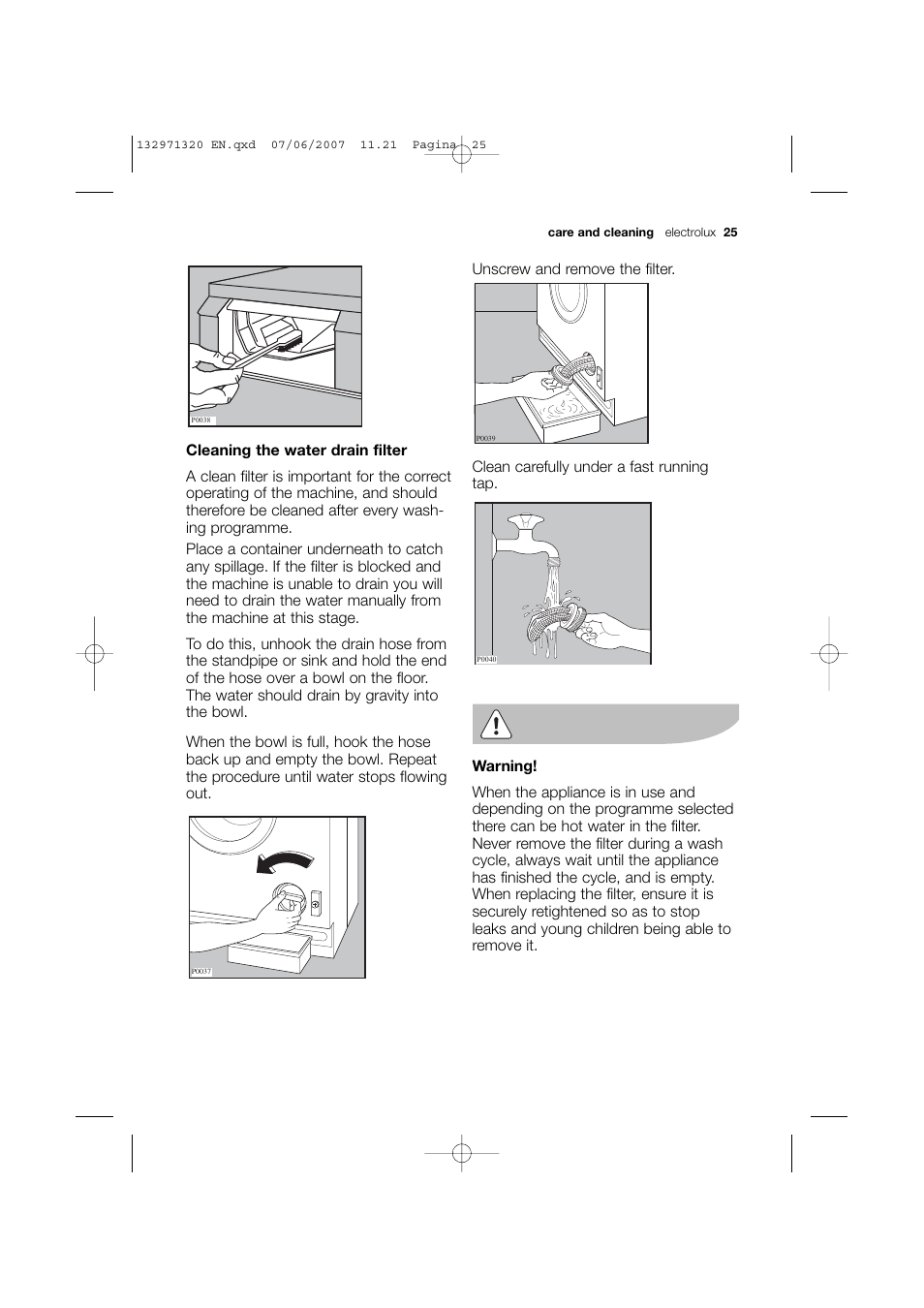 Electrolux EWG 12440 W User Manual | Page 25 / 48