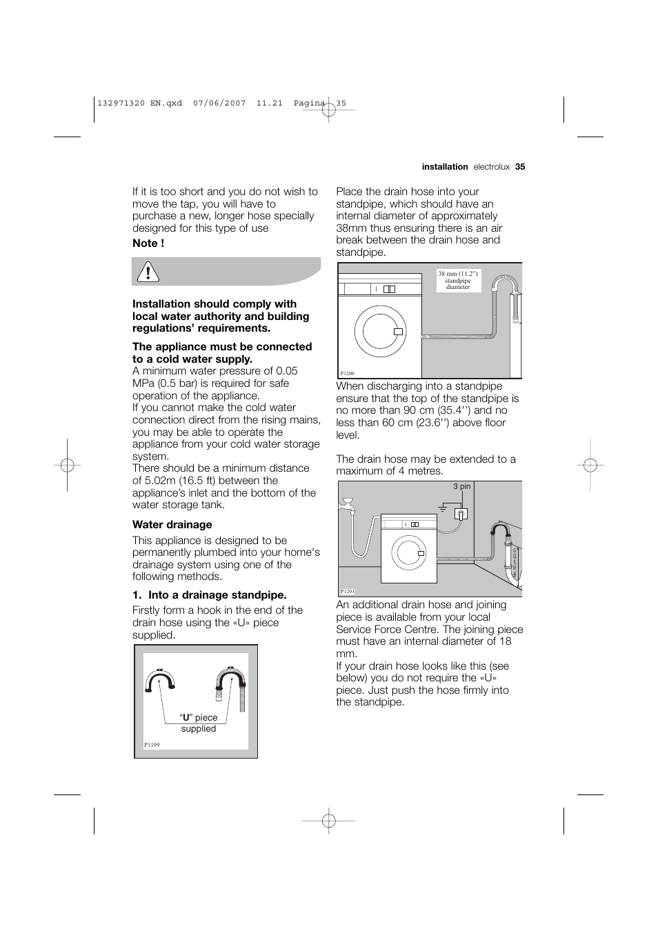 Electrolux EWG 12440 W User Manual | Page 35 / 48
