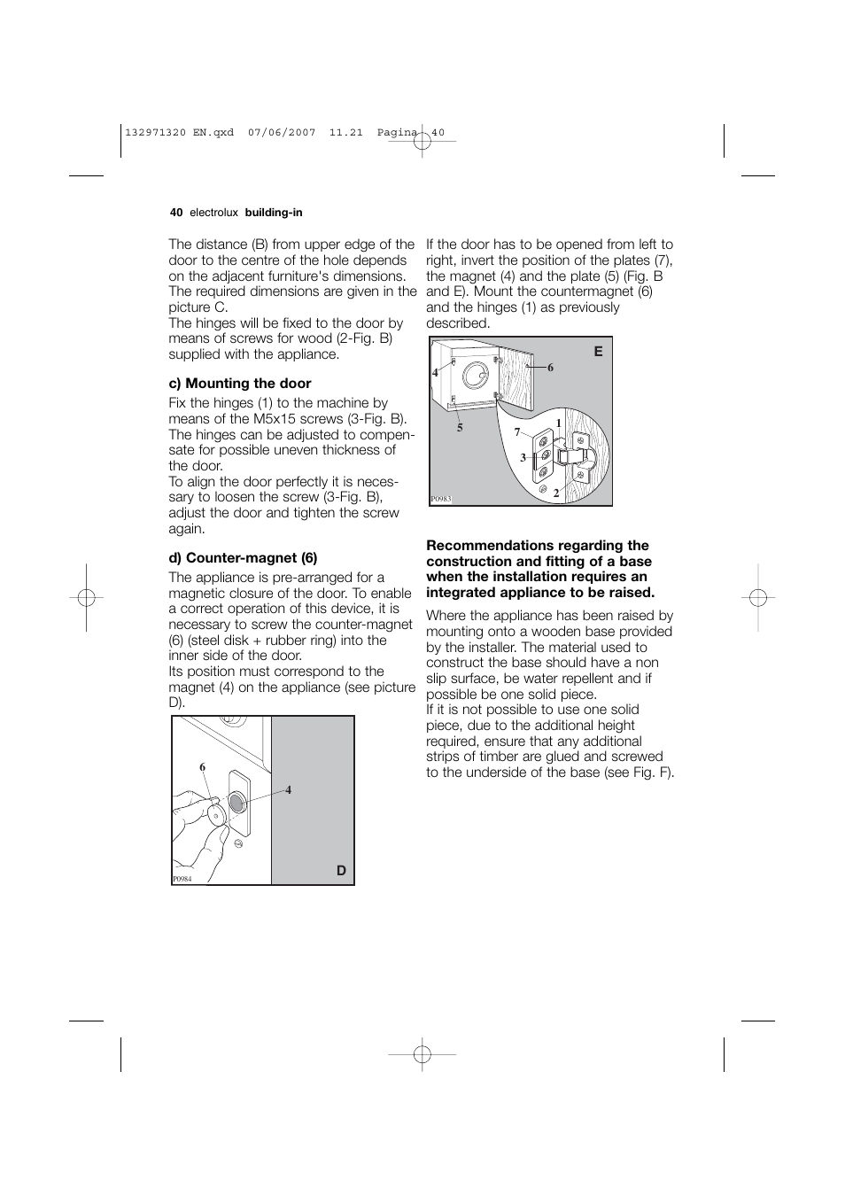 Electrolux EWG 12440 W User Manual | Page 40 / 48