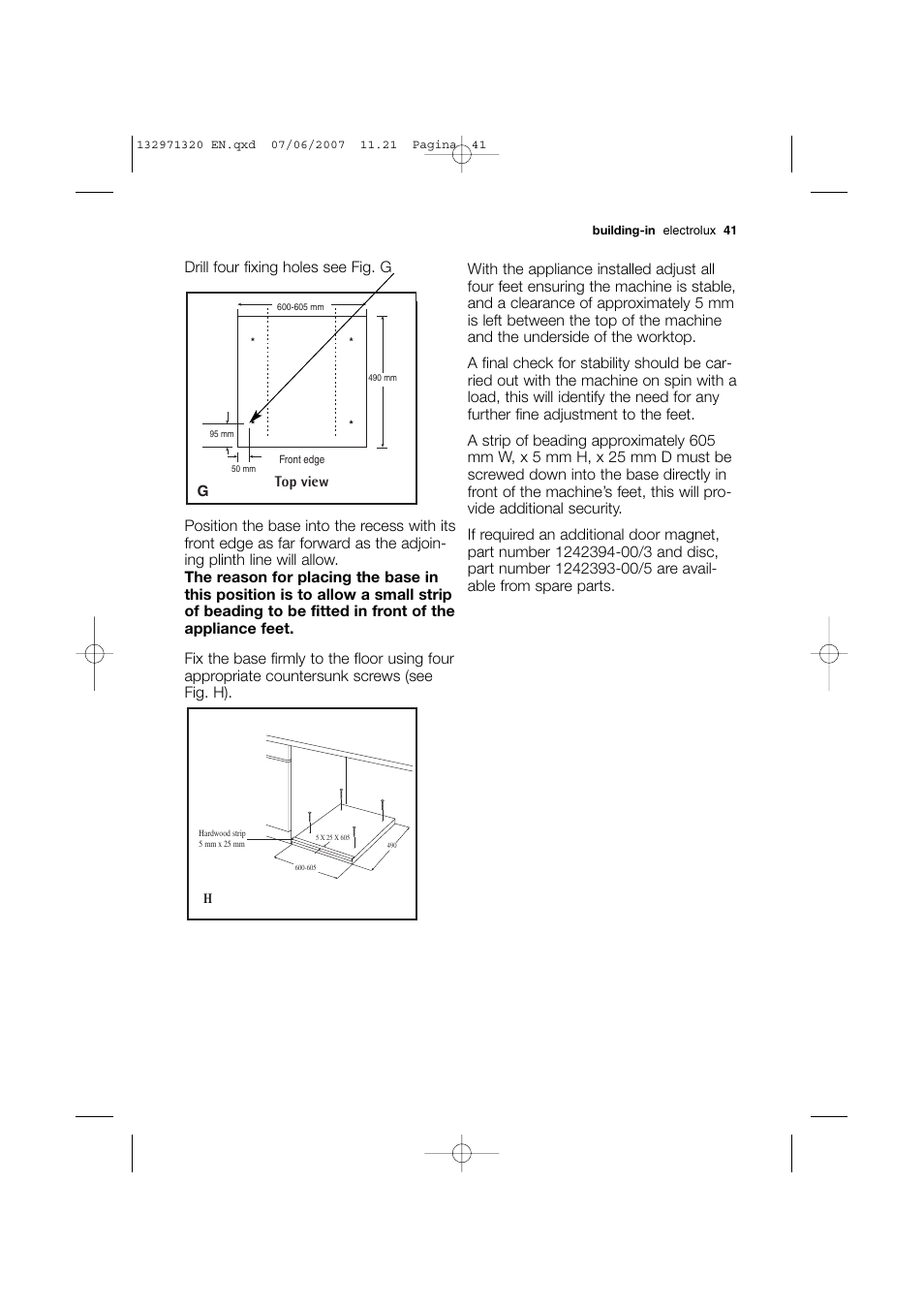 Electrolux EWG 12440 W User Manual | Page 41 / 48