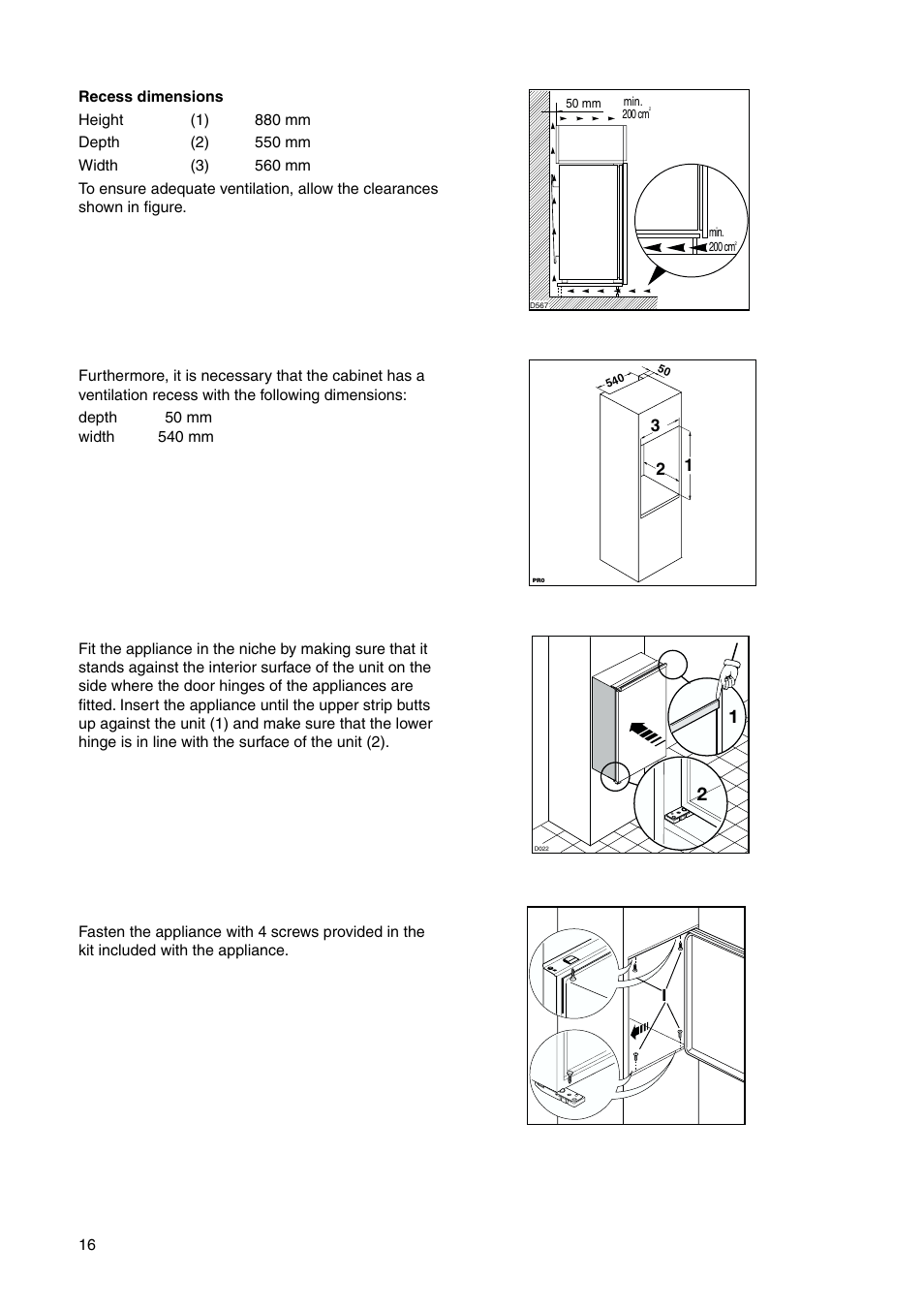 Electrolux ERN 1573 User Manual | Page 16 / 20