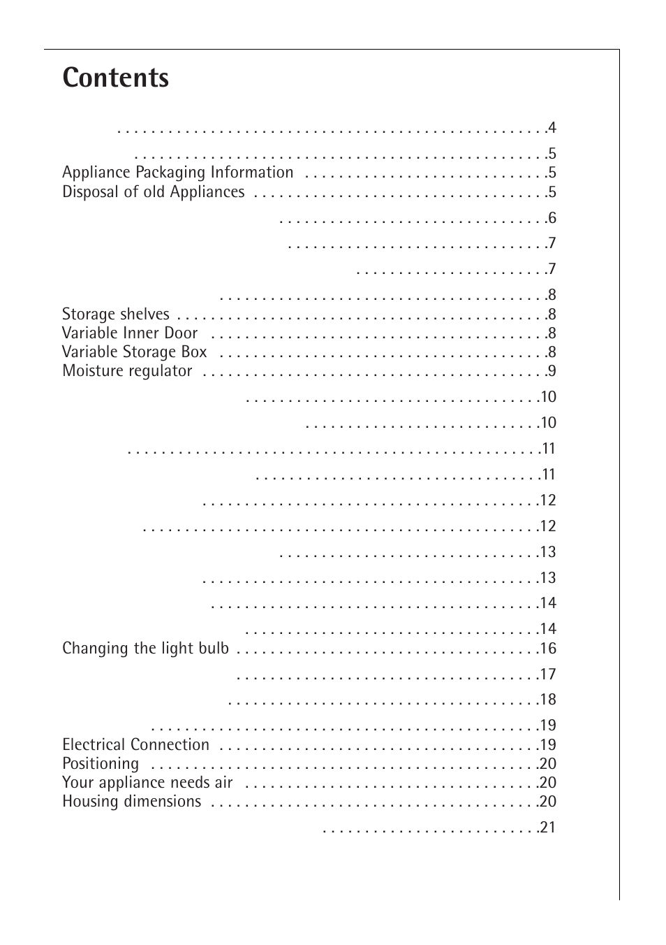 Electrolux C 8 18 43 i User Manual | Page 3 / 28