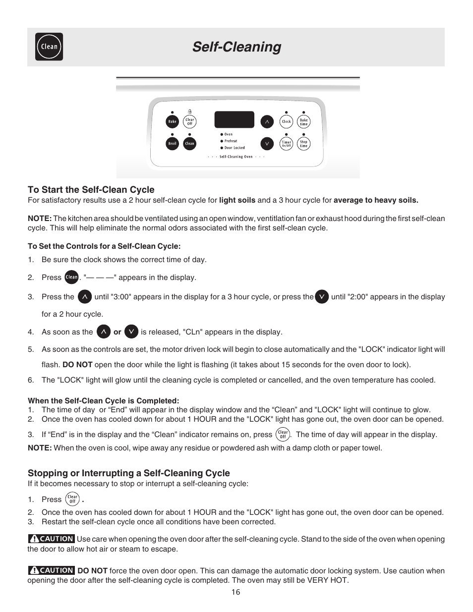 Self-cleaning | Electrolux ES200/300 User Manual | Page 16 / 24