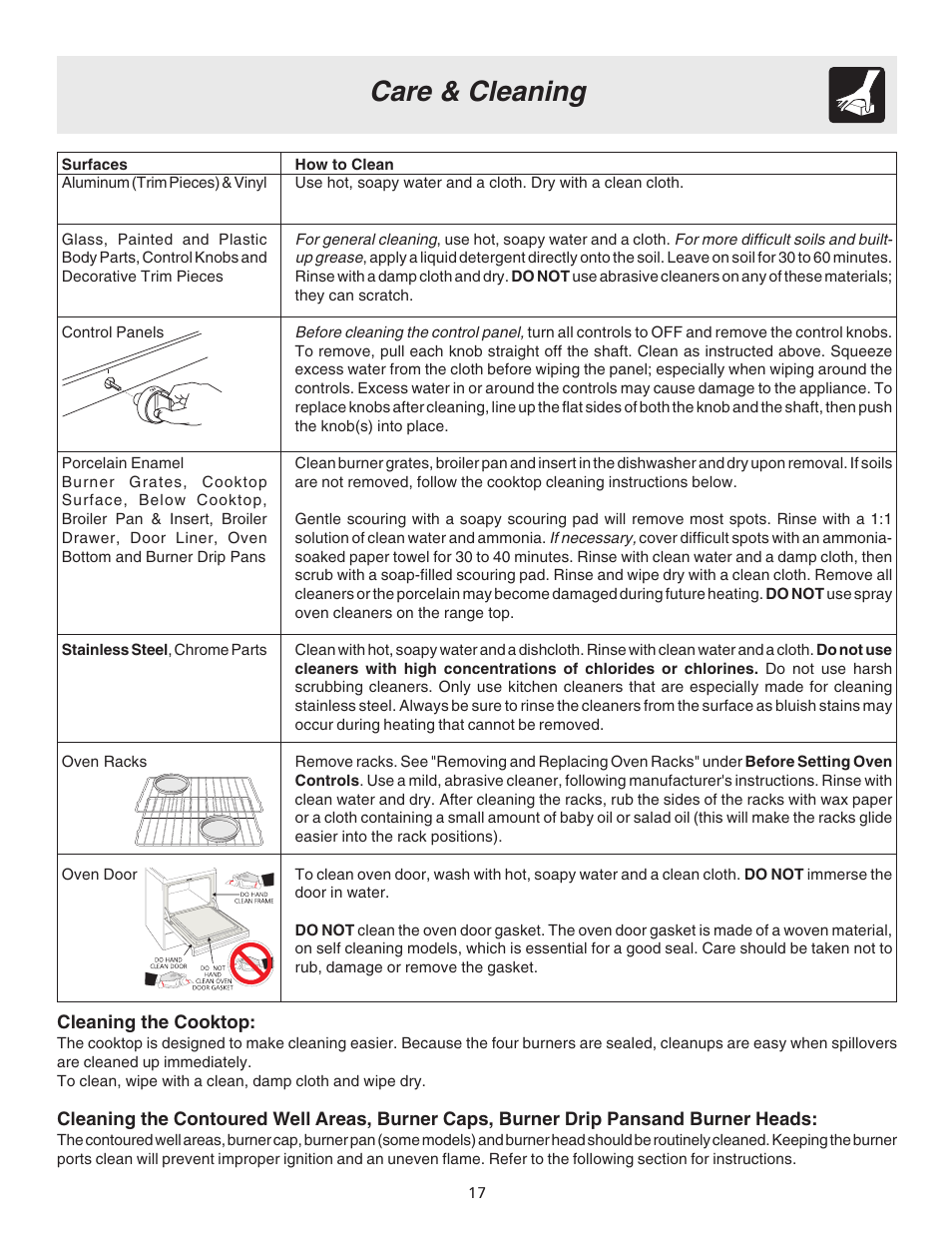 Care & cleaning | Electrolux ES200/300 User Manual | Page 17 / 24