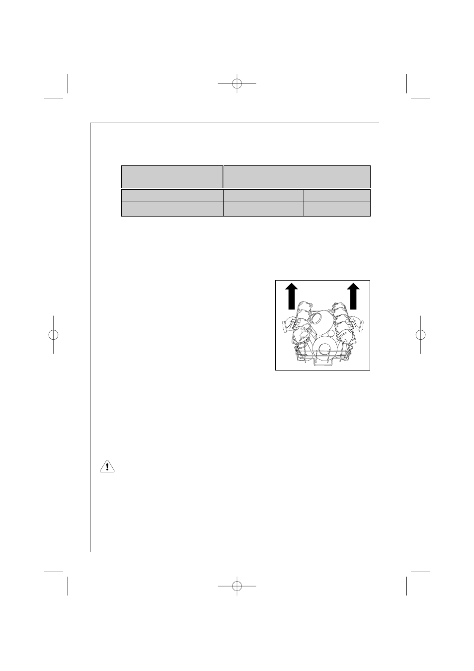 Adjusting the height of the upper basket | Electrolux 85480 VI User Manual | Page 24 / 52