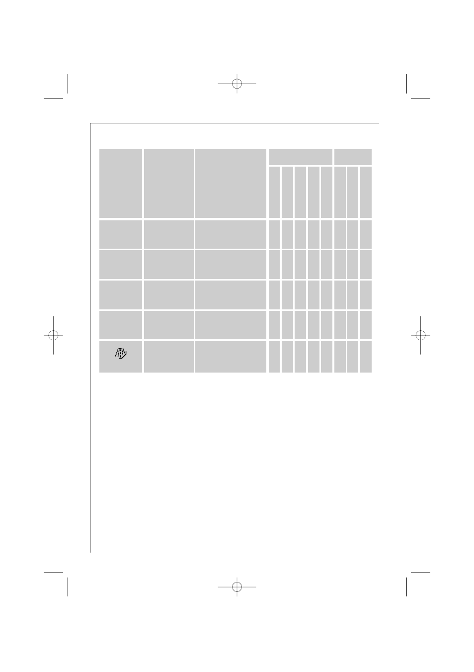 Washing programmes | Electrolux 85480 VI User Manual | Page 28 / 52