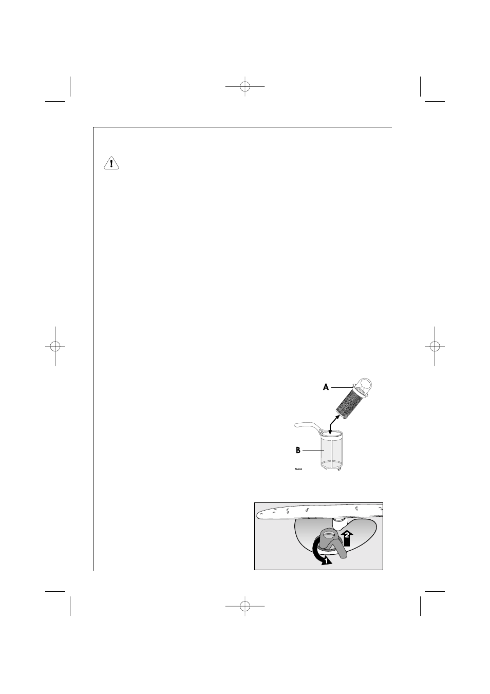 Maintenance and cleaning, Cleaning the filters | Electrolux 85480 VI User Manual | Page 32 / 52