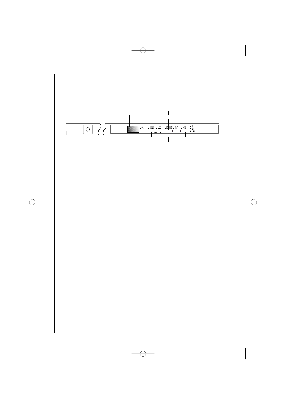 The control panel | Electrolux 85480 VI User Manual | Page 8 / 52