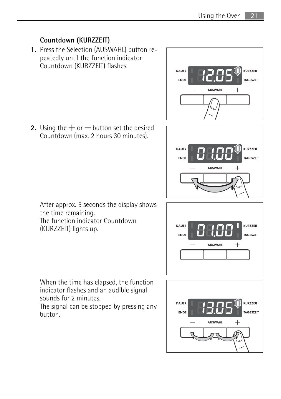 Electrolux E43012-5 User Manual | Page 21 / 64